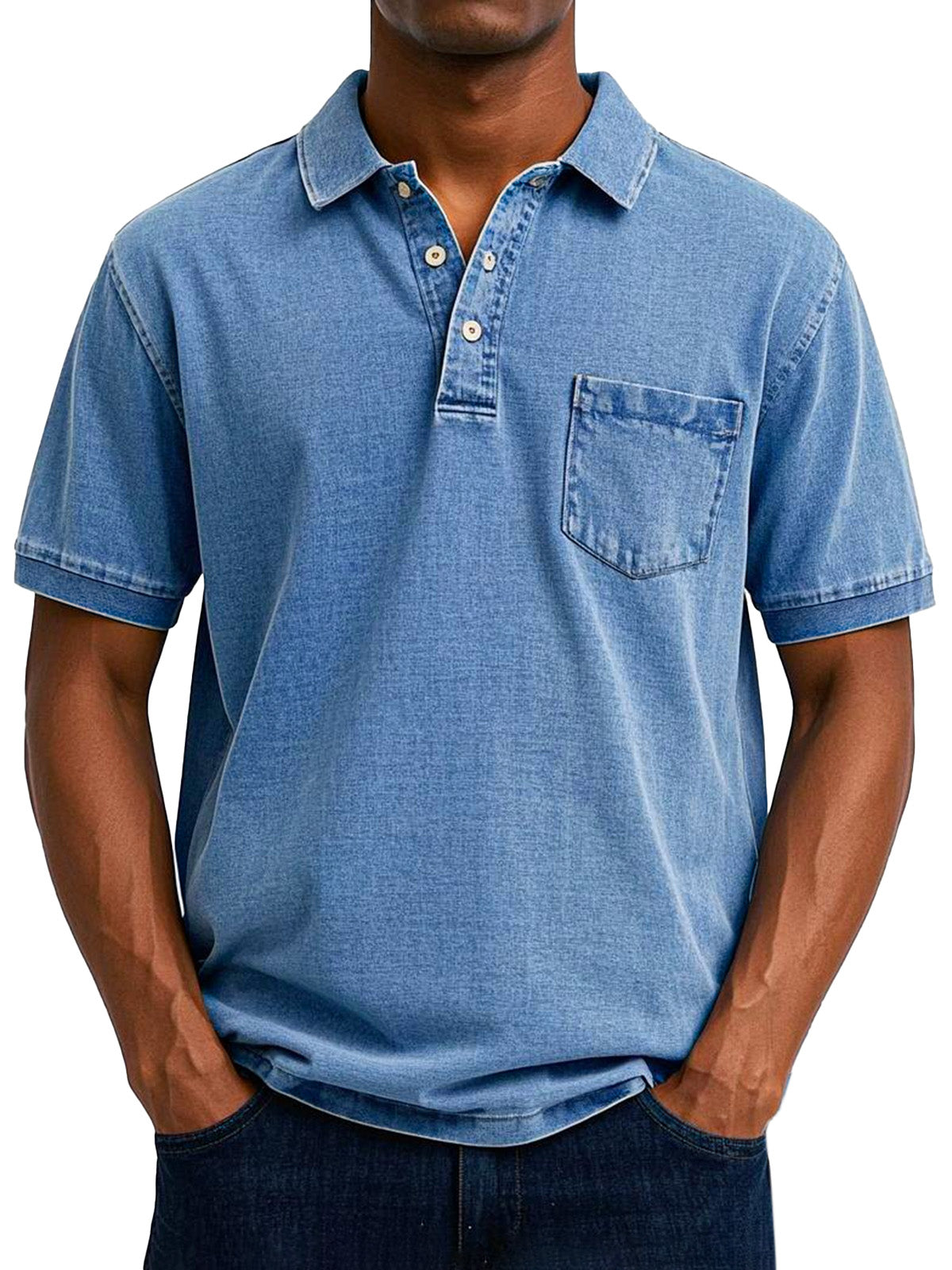 Maxime | Vintage Casual Poloshirt für Herren