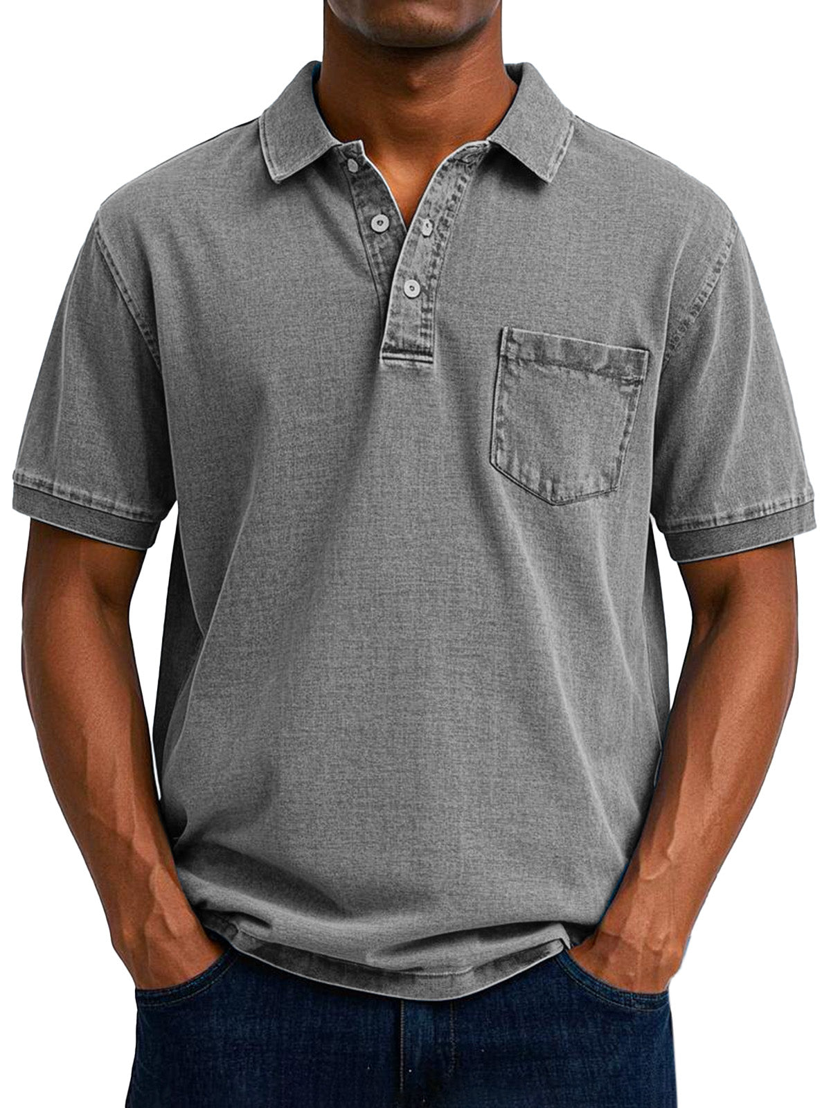 Maxime | Vintage Casual Poloshirt für Herren