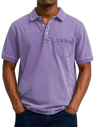 Maxime | Vintage Casual Poloshirt für Herren