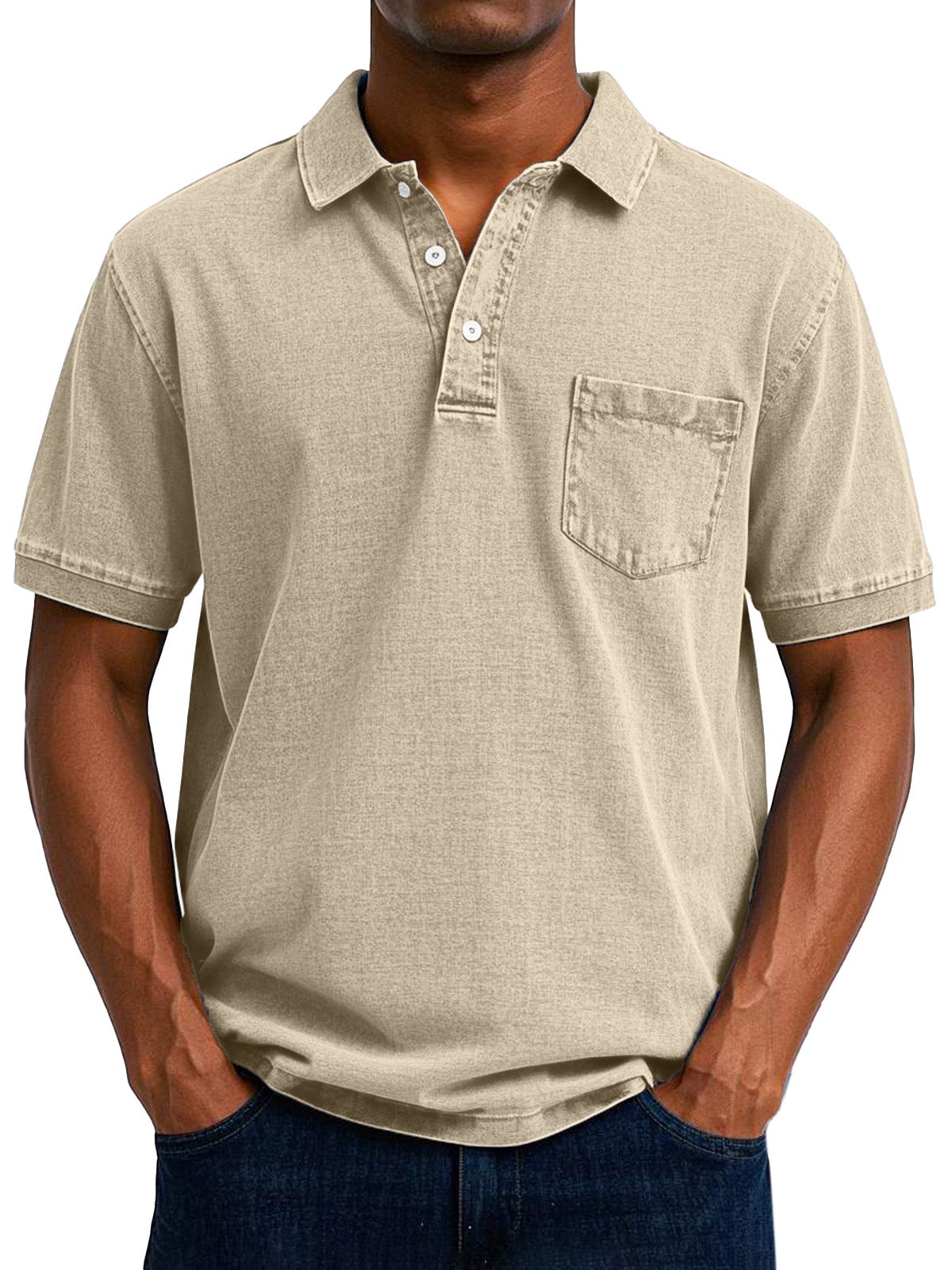 Maxime | Vintage Casual Poloshirt für Herren