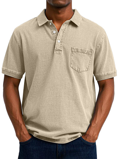 Maxime | Vintage Casual Poloshirt für Herren