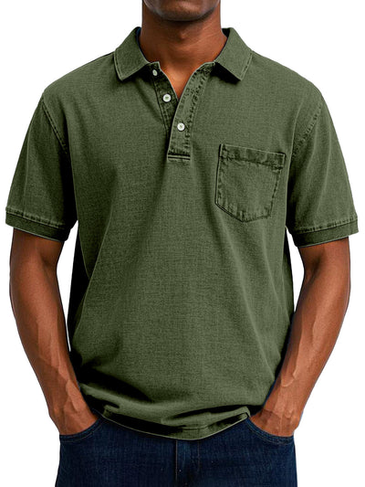 Maxime | Vintage Casual Poloshirt für Herren