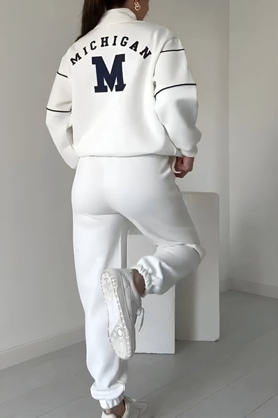 Mara | Zweiteiliges Casual Set mit sportlichem College-Look