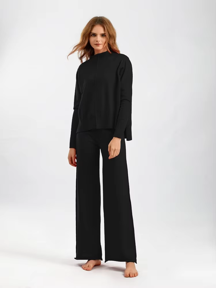 Olivia | Warme, Oversize Strick-Set