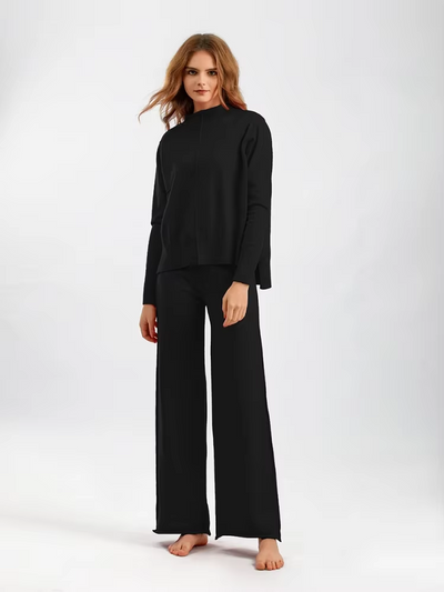 Olivia | Warme, Oversize Strick-Set