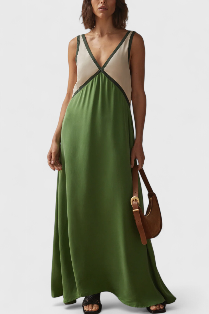 Liana | Fließendes Sommerkleid – Tuscany Stil