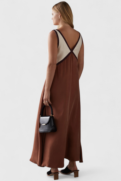 Liana | Fließendes Sommerkleid – Tuscany Stil