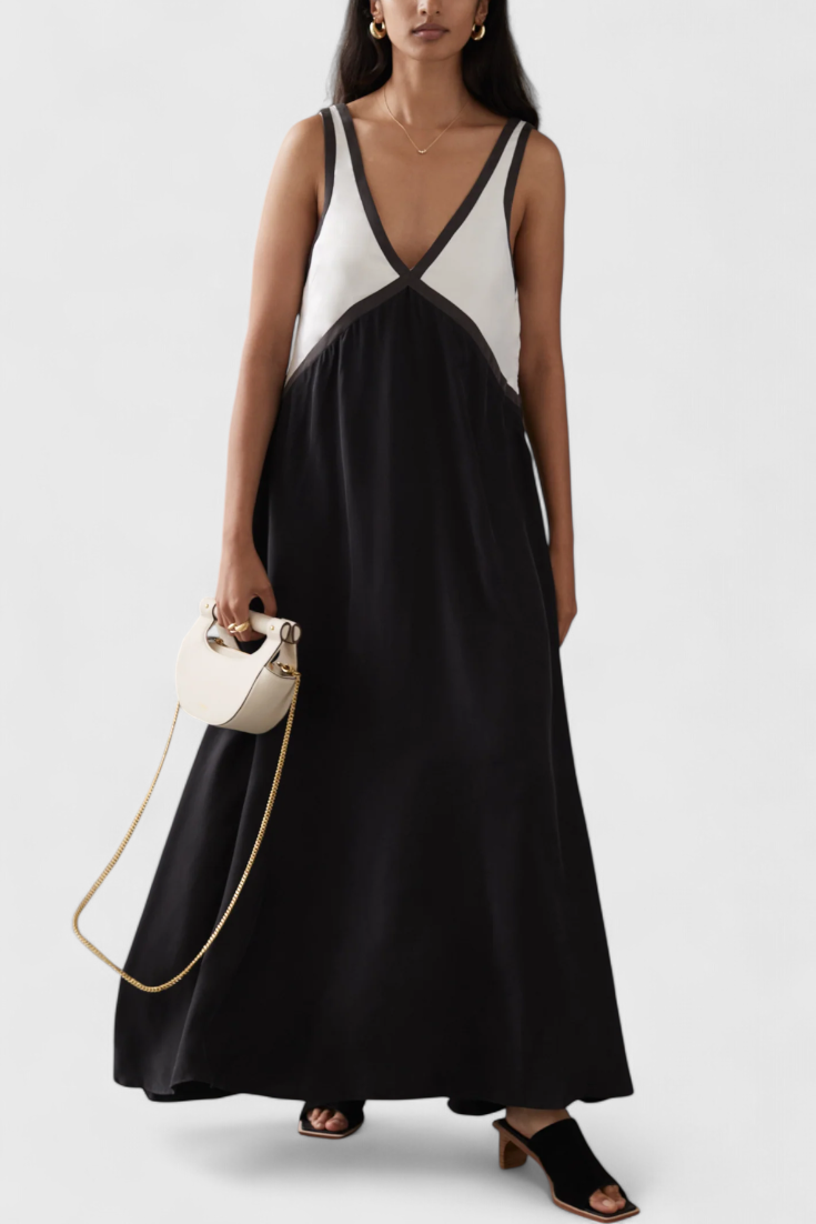 Liana | Fließendes Sommerkleid – Tuscany Stil