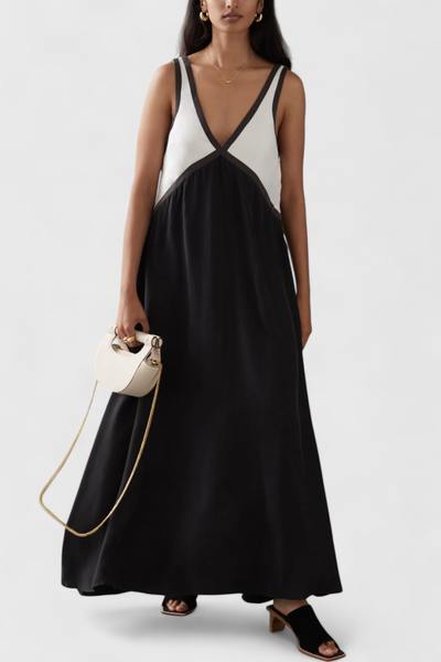 Liana | Fließendes Sommerkleid – Tuscany Stil
