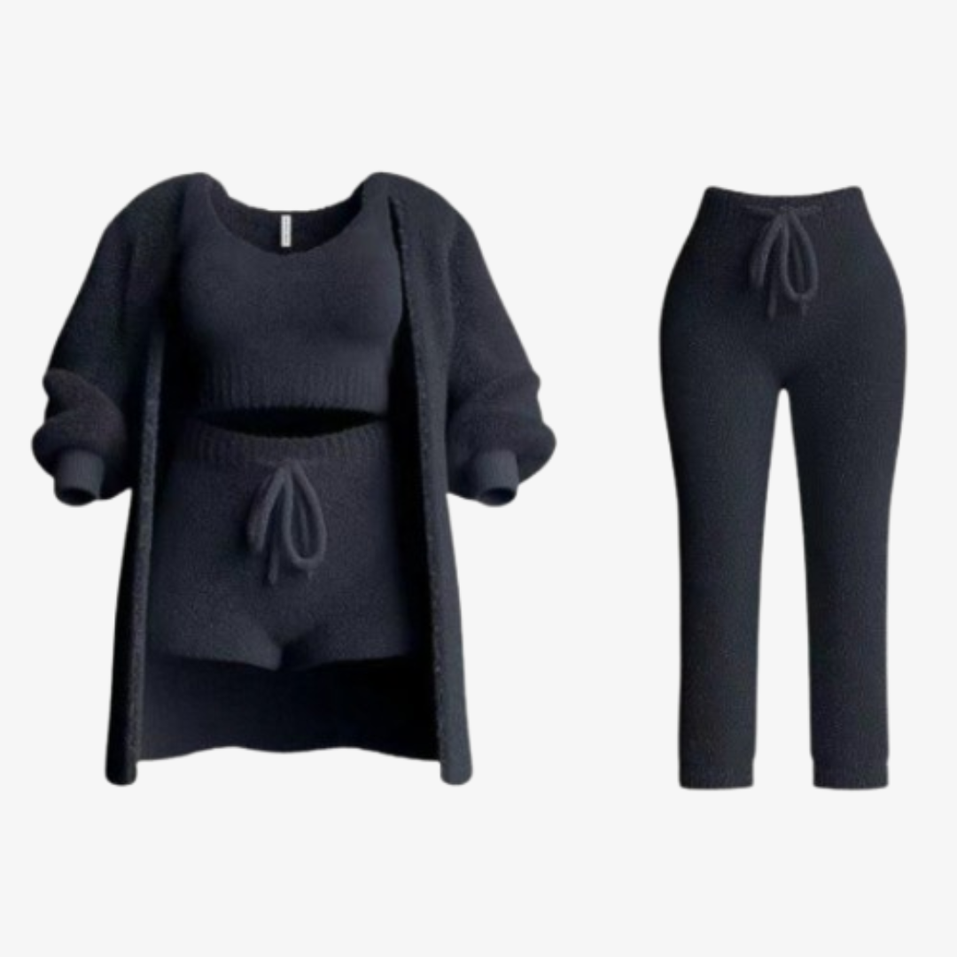 Cloudy Luxe | Loungewear Set mit einer kostenlosen Hose