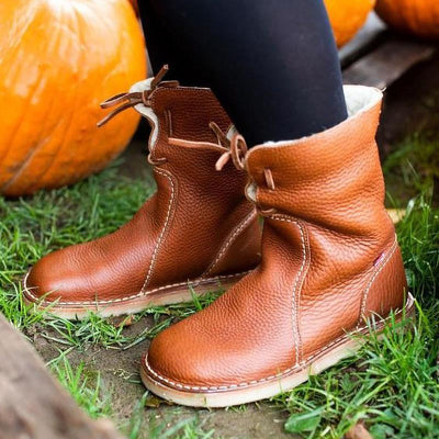 Lara | Hochwertige Lederstiefel mit Wollfutter
