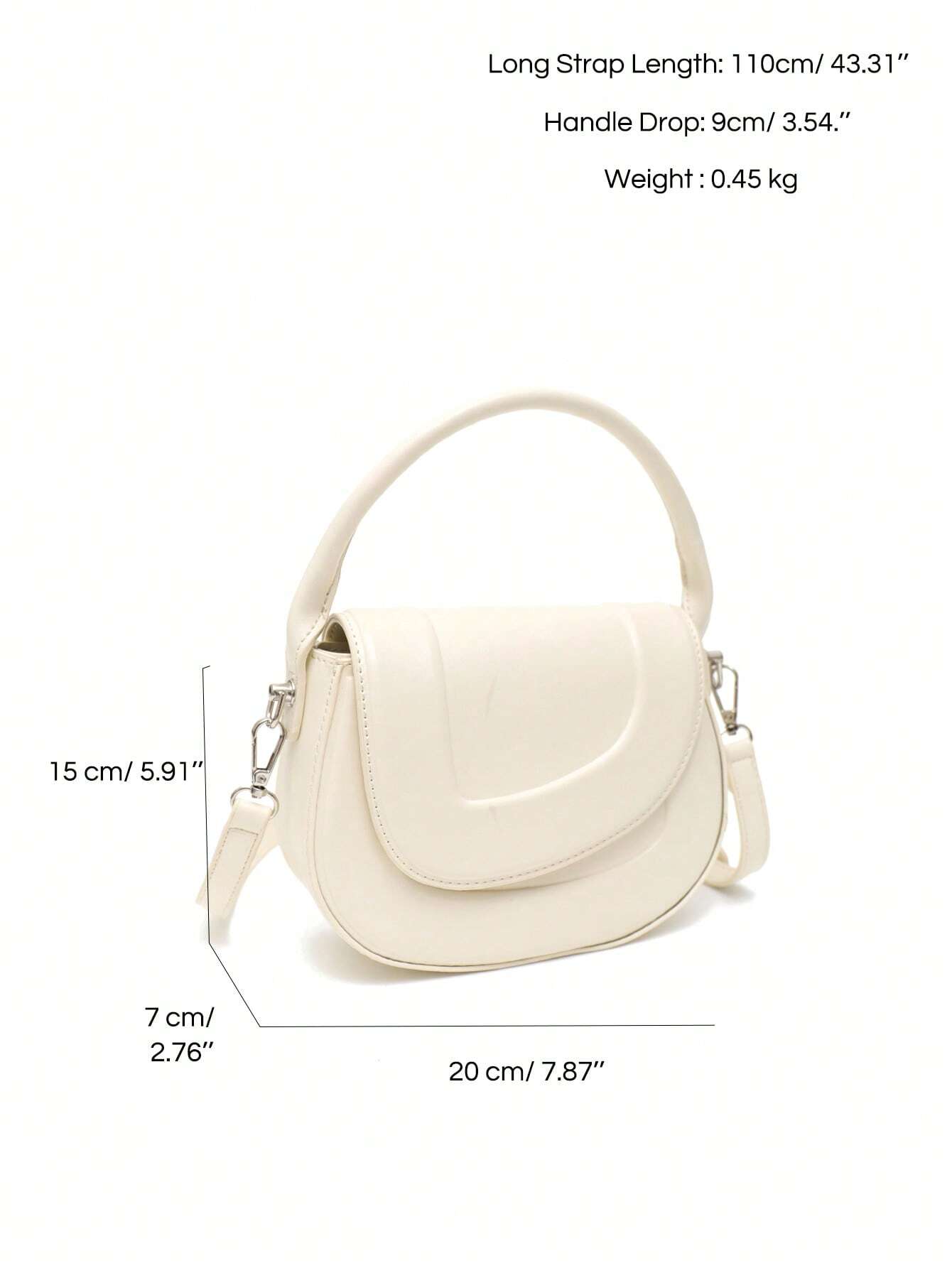 Elise | Minimalistische Satteltasche
