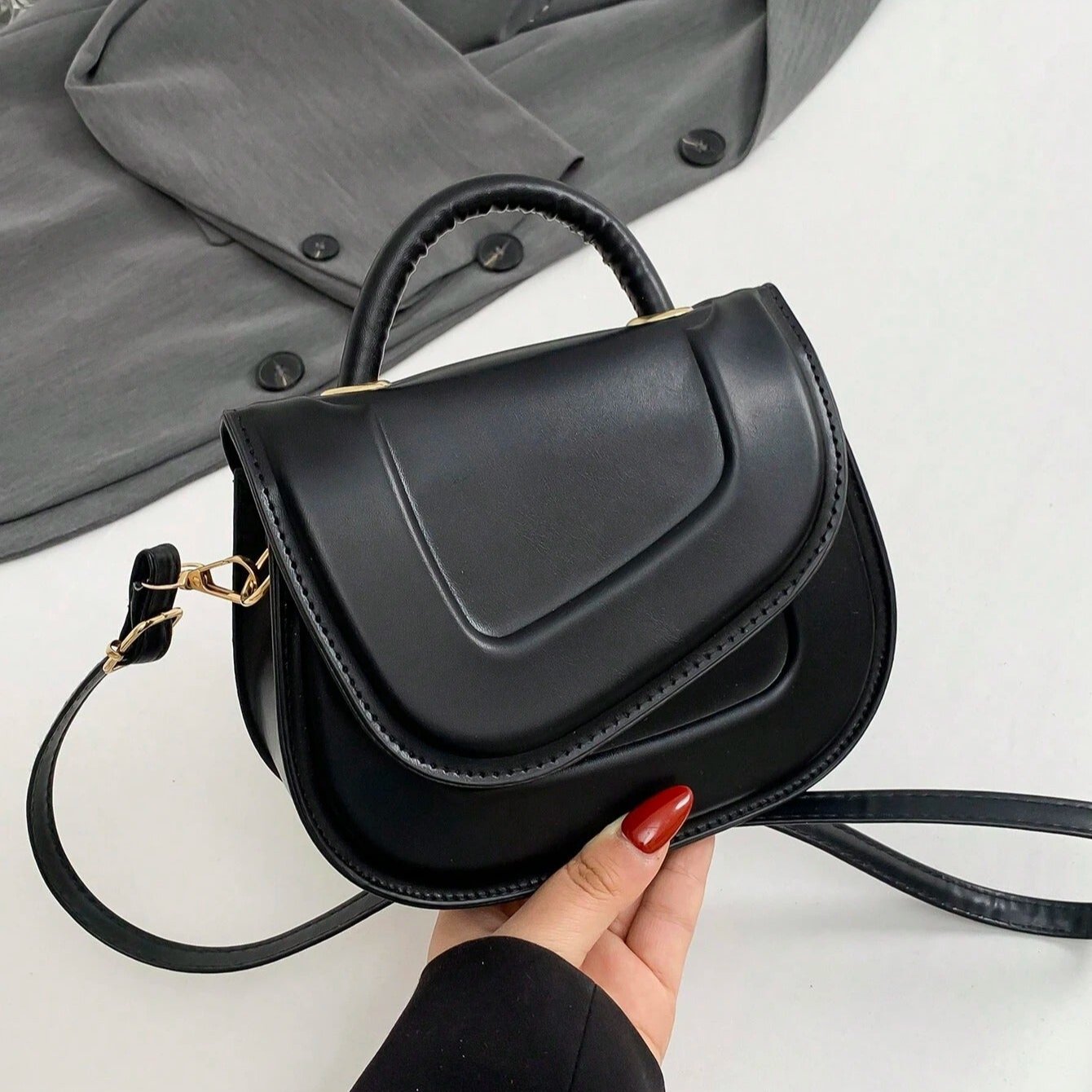 Elise | Minimalistische Satteltasche