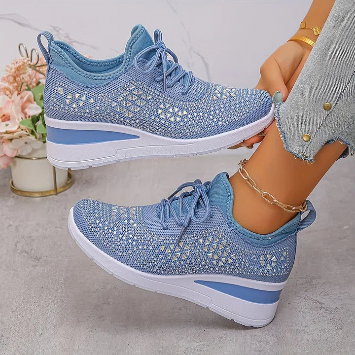 Giselle | Sneaker mit Strass-Details