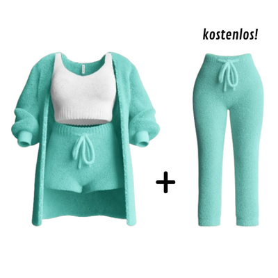 Cloudy Luxe | Loungewear Set mit einer kostenlosen Hose