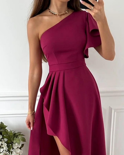 Kiena | Elegantes One-Shoulder-Kleid