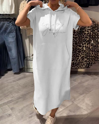 Saskia | Casual Hoodie Kleid