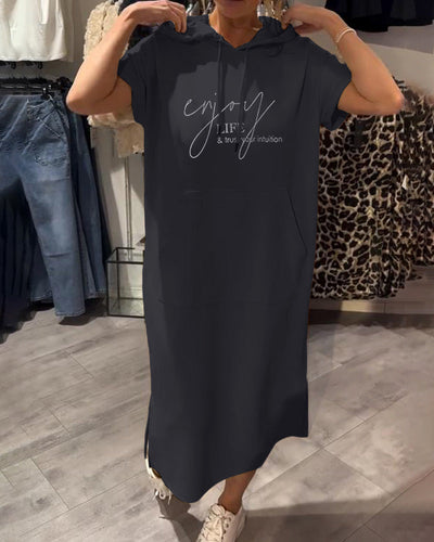 Saskia | Casual Hoodie Kleid