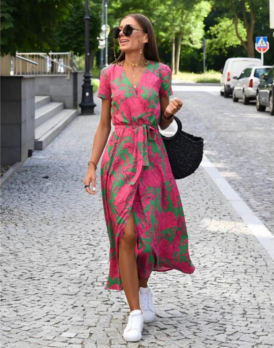 Belle | Sommerliches Maxikleid