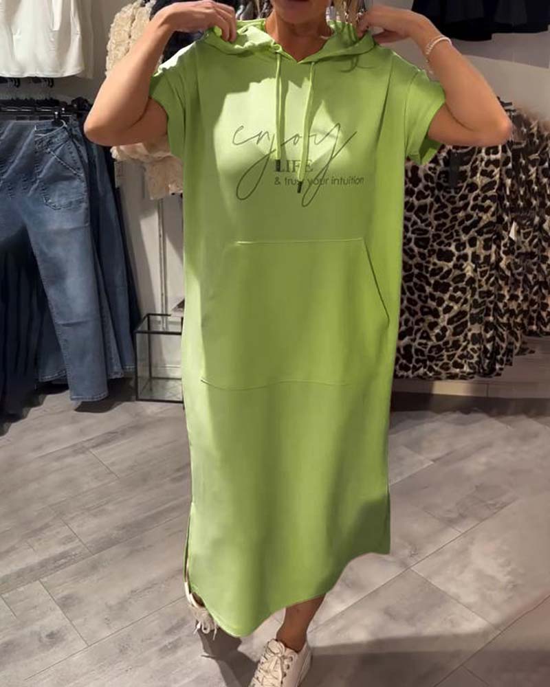 Saskia | Casual Hoodie Kleid