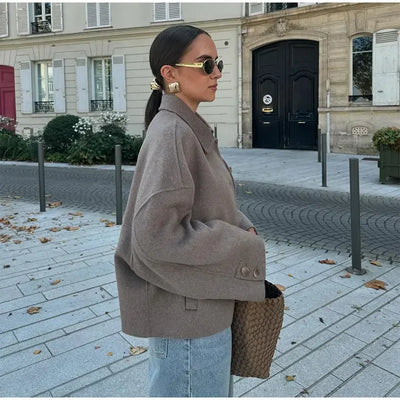Monika | Zeitlose Oversized-Jacke für mühelosen Chic