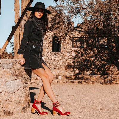 Elena | Elegante Ankle Boots mit Blockabsatz