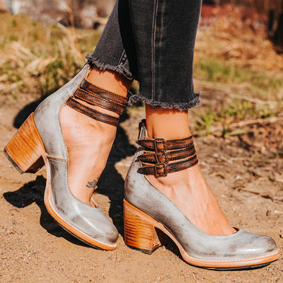 Elena | Elegante Ankle Boots mit Blockabsatz