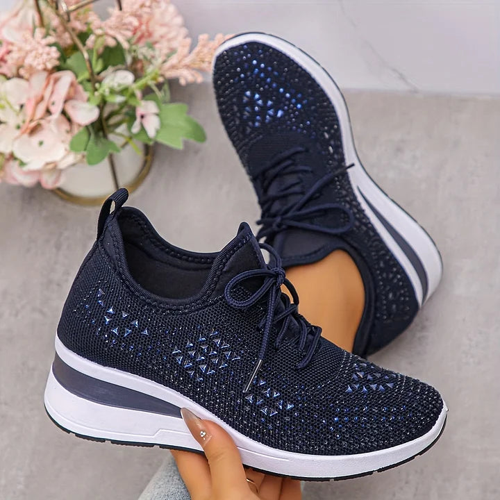 Giselle | Sneaker mit Strass-Details
