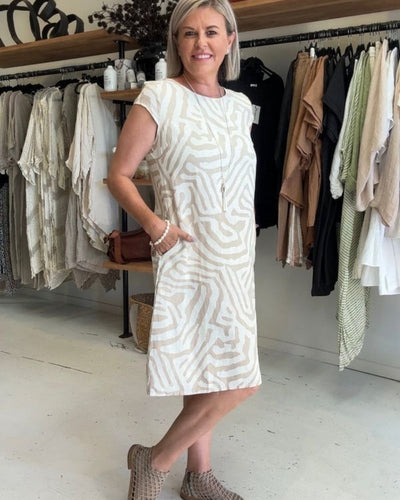 Nelia | Sommerkleid – Santorini Stil