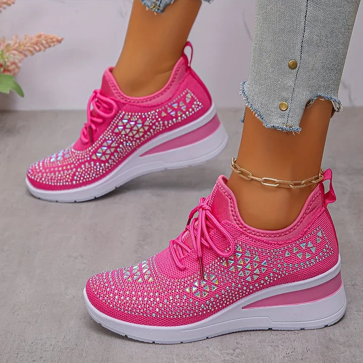 Giselle | Sneaker mit Strass-Details