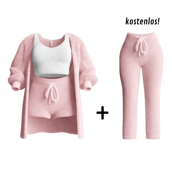 Cloudy Luxe | Loungewear Set mit einer kostenlosen Hose
