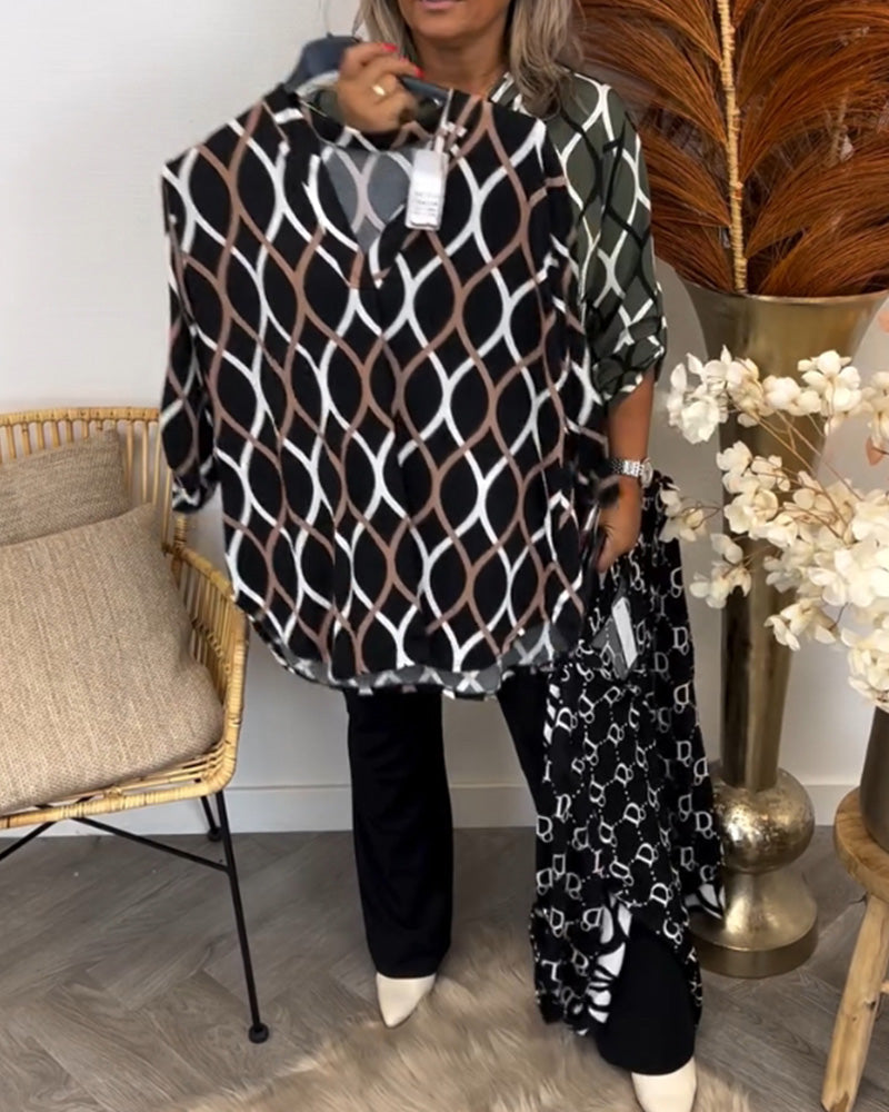Janny | Lässige Bluse mit langen Ärmeln