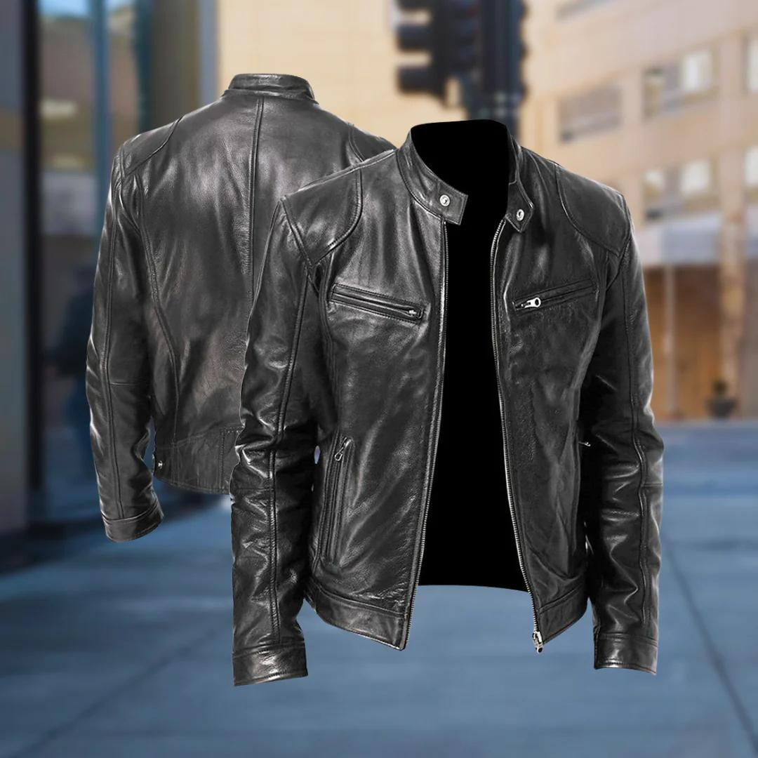 Noah | Klassische Lederjacke