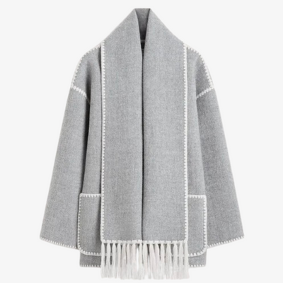 Denise | Fringe Scarf Jacke