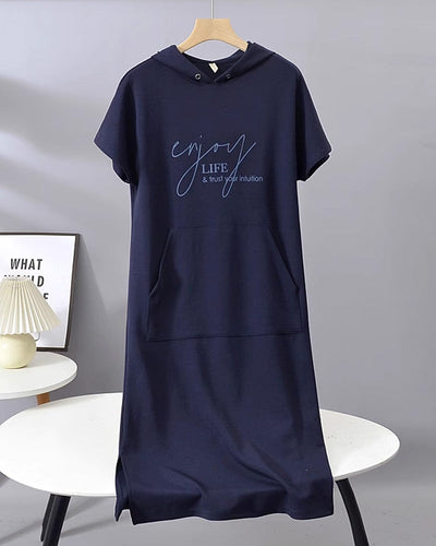 Saskia | Casual Hoodie Kleid
