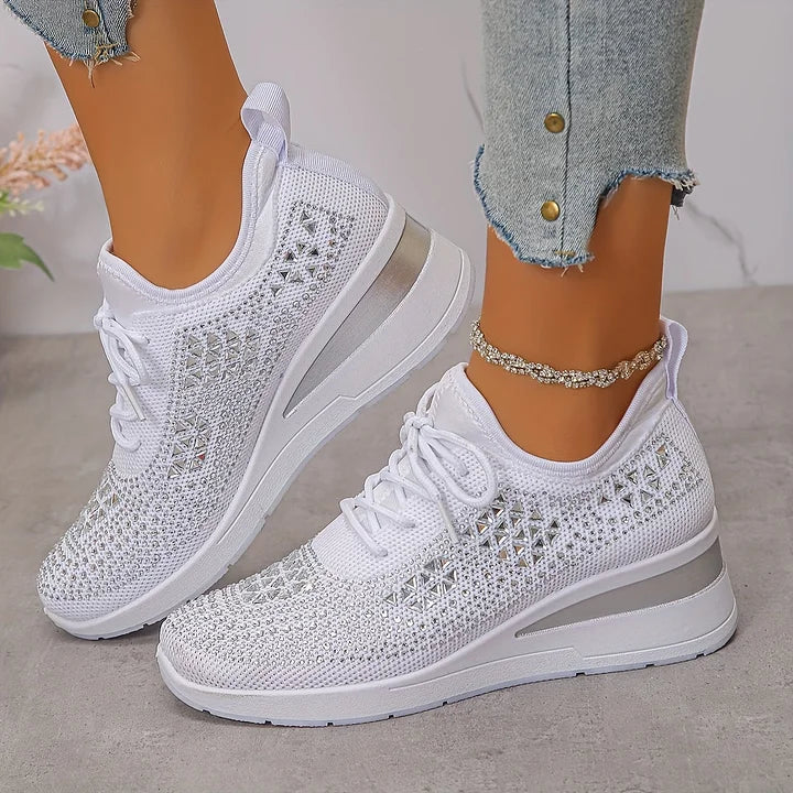 Giselle | Sneaker mit Strass-Details
