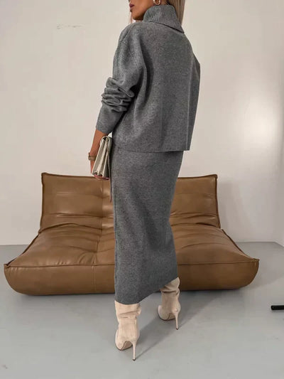 Solange | Elegantes 2-in-1 Strick-Set für zeitlose Eleganz