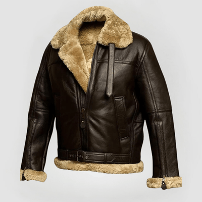 Milan | Ikonische Lederjacke mit Warmfutter