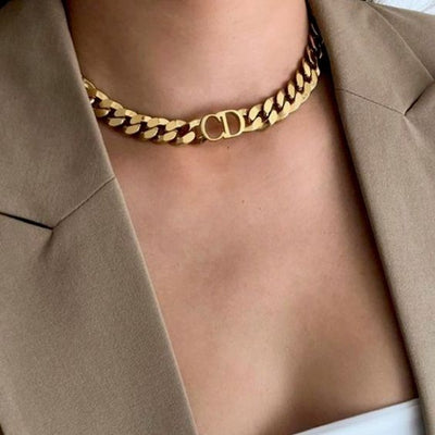 Ciel | Luxuriöse Ketten- & Armband-Set in 18K Gold Plated Edelstahl