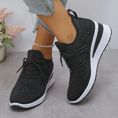 Giselle | Sneaker mit Strass-Details