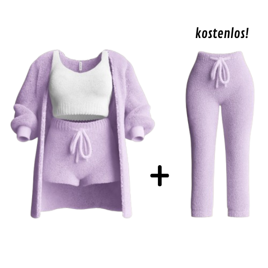 Cloudy Luxe | Loungewear Set mit einer kostenlosen Hose