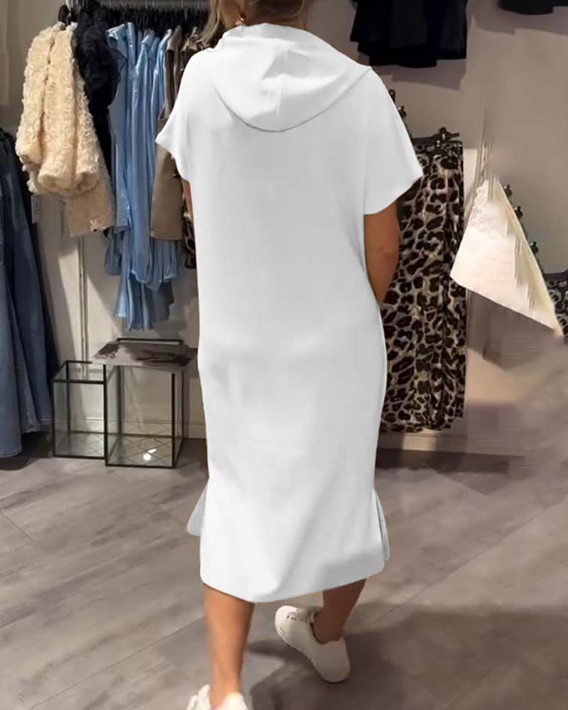 Saskia | Casual Hoodie Kleid