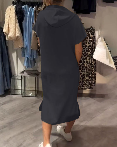 Saskia | Casual Hoodie Kleid