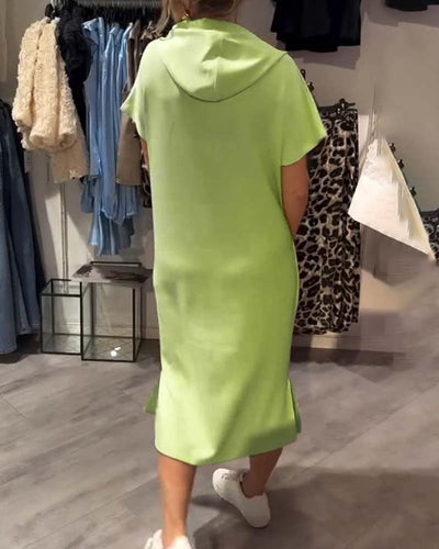 Saskia | Casual Hoodie Kleid