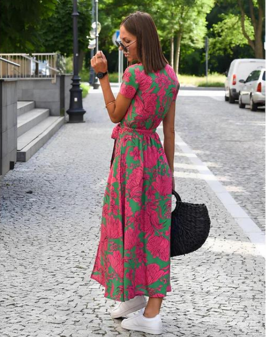 Belle | Sommerliches Maxikleid