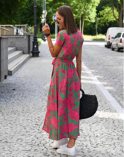 Belle | Sommerliches Maxikleid