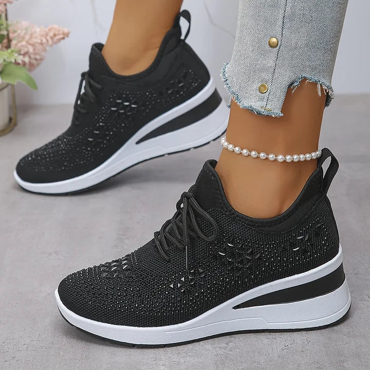 Giselle | Sneaker mit Strass-Details