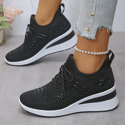 Giselle | Sneaker mit Strass-Details