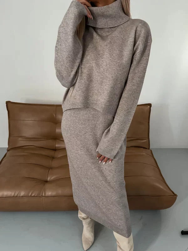 Solange | Elegantes 2-in-1 Strick-Set für zeitlose Eleganz