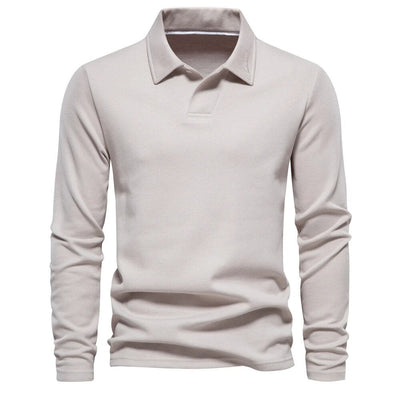 Milo | Klassisches Langarm-Poloshirt